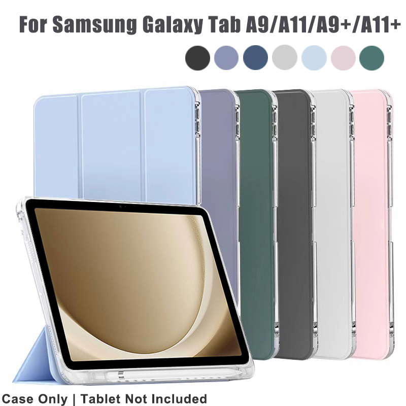Tablet A9 Accessories - Custodia per tablet in cristallo trasparente