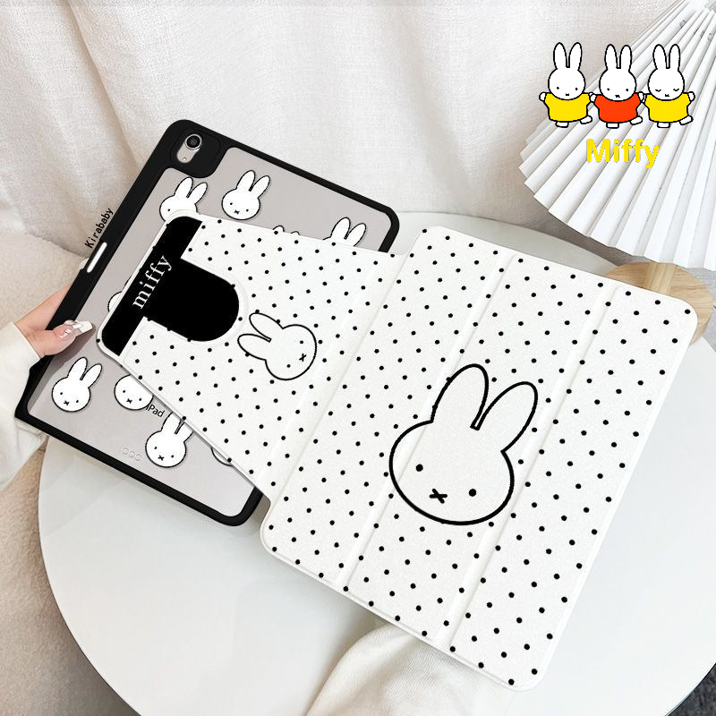 Fire Tablet Accessories - Custodia per tablet Kawaii Miffy con