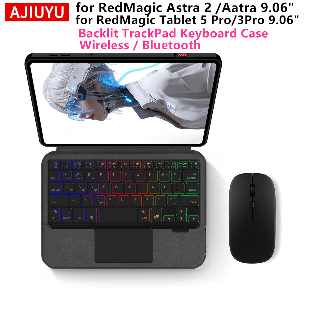 Tablet Keyboard Case - Custodia per tastiera AJIUYU per tablet