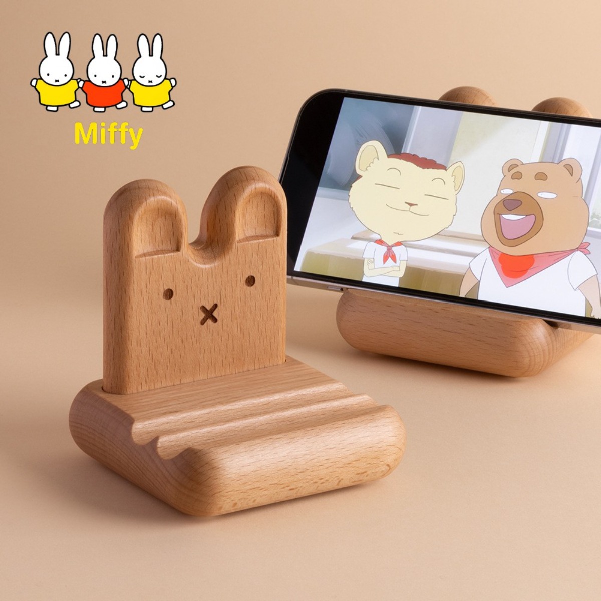 Fire Tablet Accessories - Kawaii Anime Miffy Rabbit Supporto da