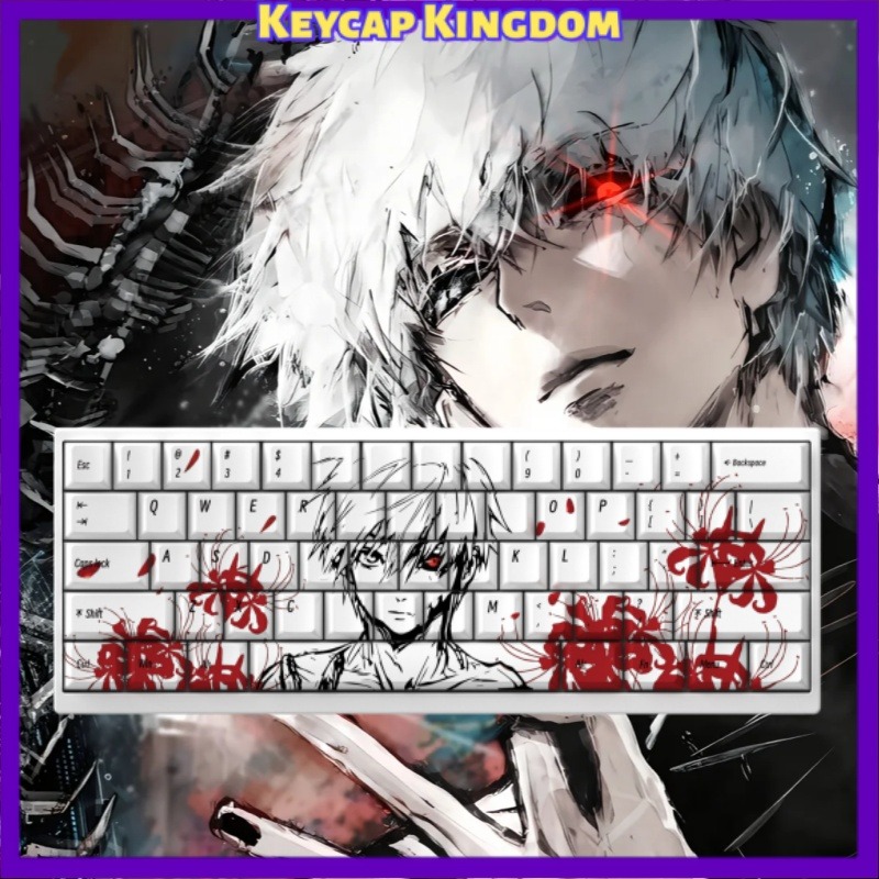 Tablet Gaming Accessories - Tokyo Ghoul Kinki Ken Anime Keycap
