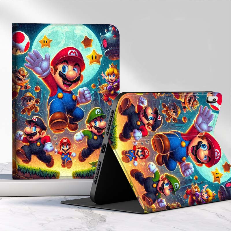 Tablet A9 Accessories - Cartoon M-Marios Art per Samsung Galaxy