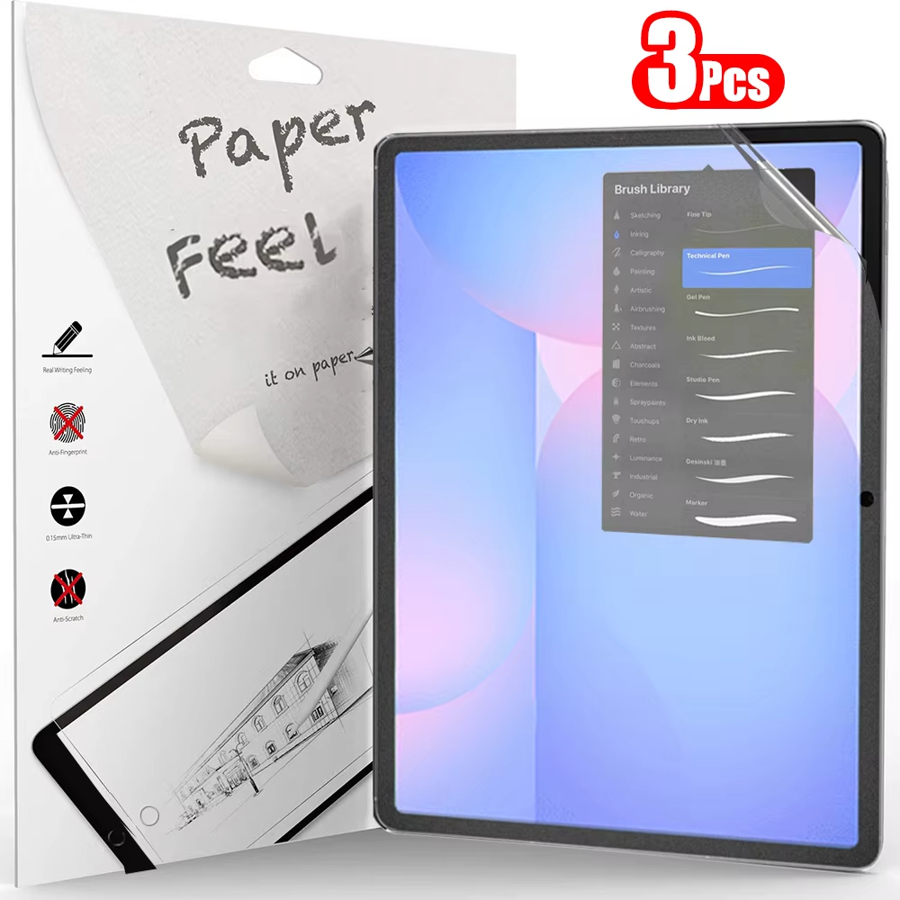 Paper Feel Screen Film - 3 pezzi di carta si sentono