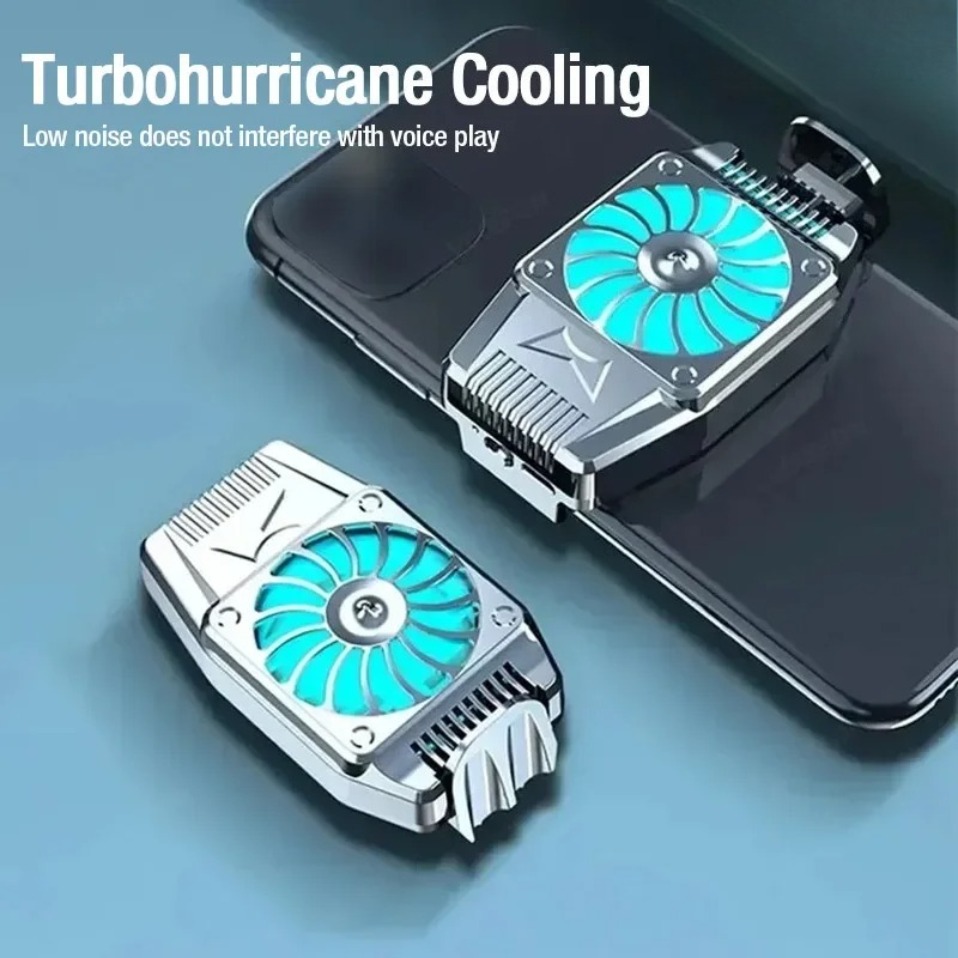 Android Tablet Gaming Accessories - Mini radiatore portatile con clip posteriore