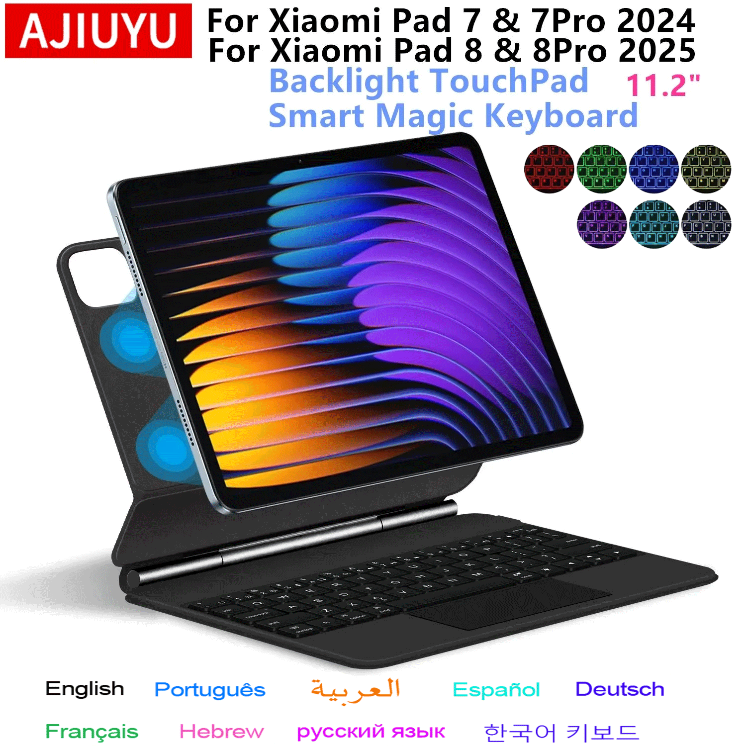 Tablet Keyboard Case - Magic Keyboard Folio per Xiaomi Pad