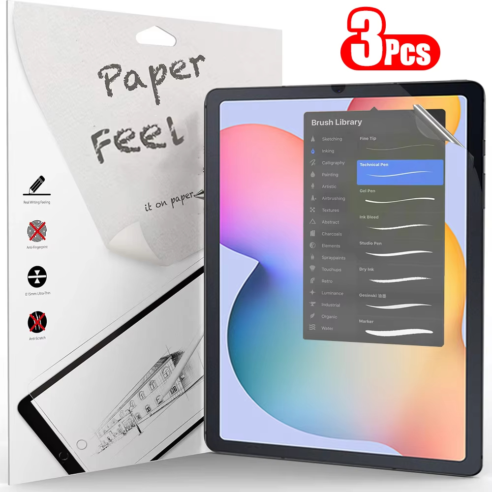 Paper Feel Screen Film - 3 pezzi di carta si sentono