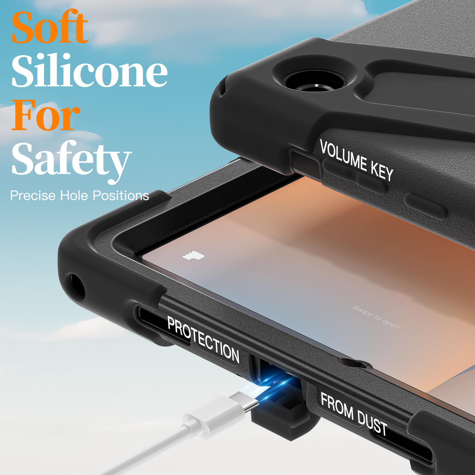 AJIUYU 360 °   Custodia Rotant - Tablet A9 Accessories recensione e prezzo