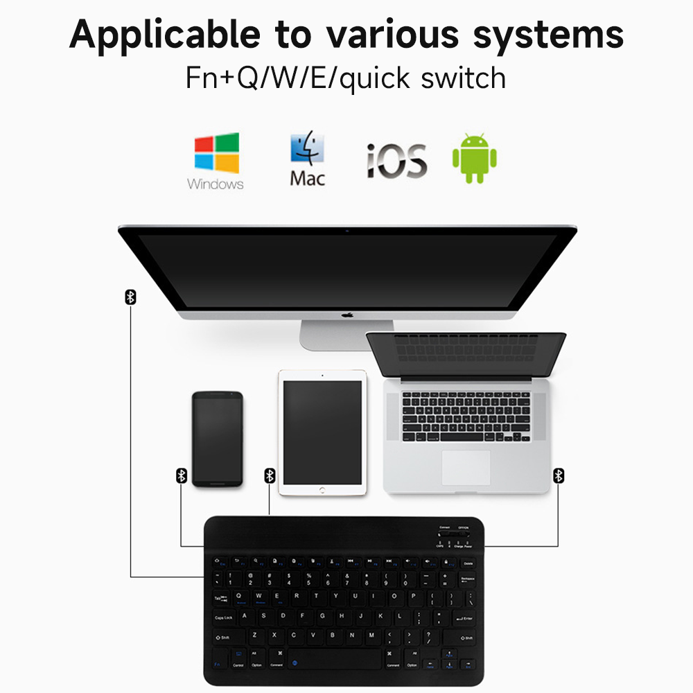 Tastiera Bluetooth per tastier - Accessories For Android Tablet recensione e prezzo