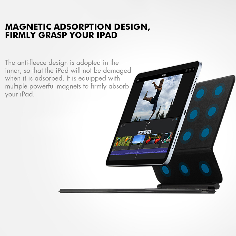 GOOJODOQ Tastiera magica retro - Ipad Cover Folio recensione e prezzo