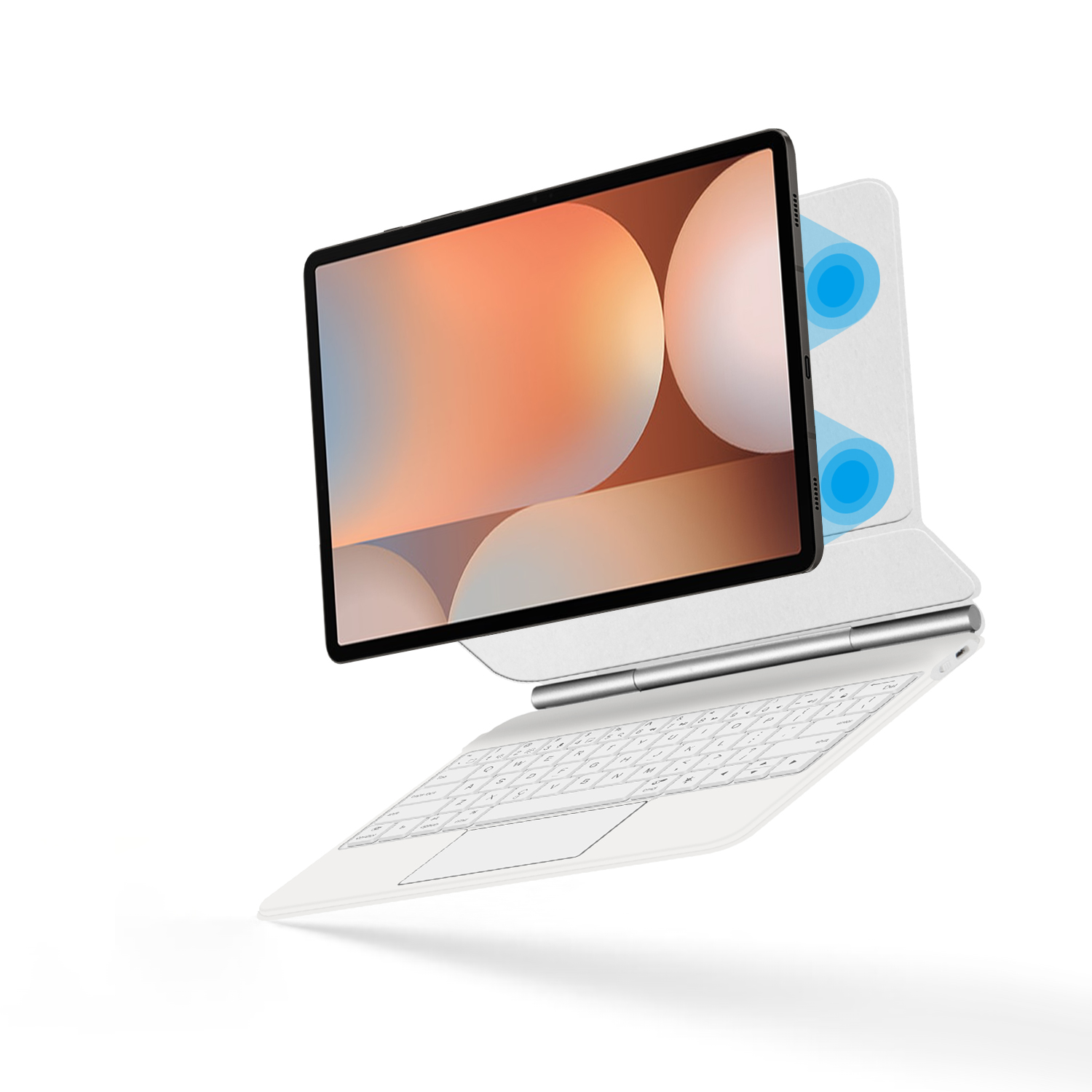 Tastiera magica per Samsung Ga - Tablet Keyboard Case recensione e prezzo