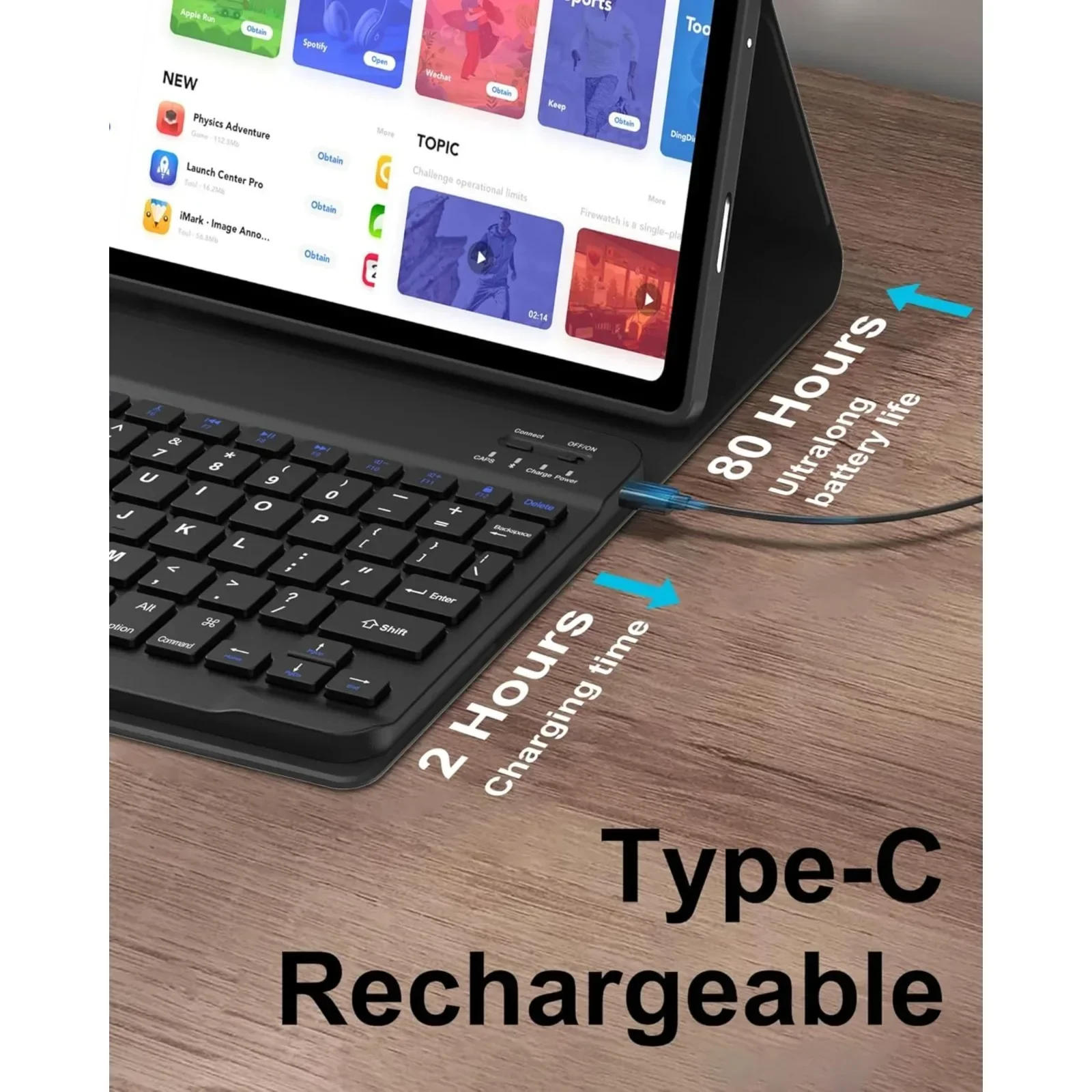 Custodia con tastiera per tabl - Tablet Keyboard Case recensione e prezzo