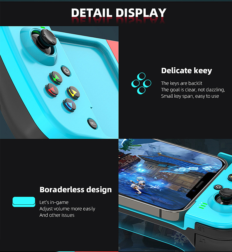 Gamepad Wireless Bluetooth D3  - Android Tablet Gaming Accessories recensione e prezzo