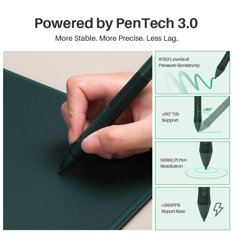 Huion Inspiroy 2 M H951P Tavol - Graphic Tablet Accessories recensione e prezzo